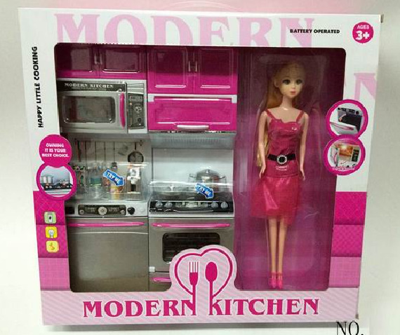 TOY KITCHEN+TOOLS+BARBIE