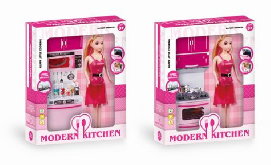 TOY KITCHEN+TOOLS+BARBIE