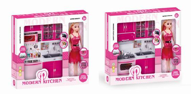 TOY KITCHEN+TOOLS+BARBIE