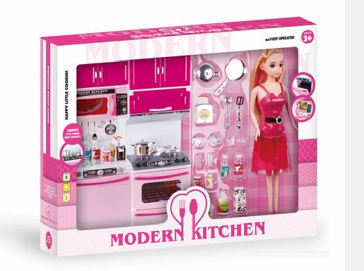 TOY KITCHEN+TOOLS+BARBIE