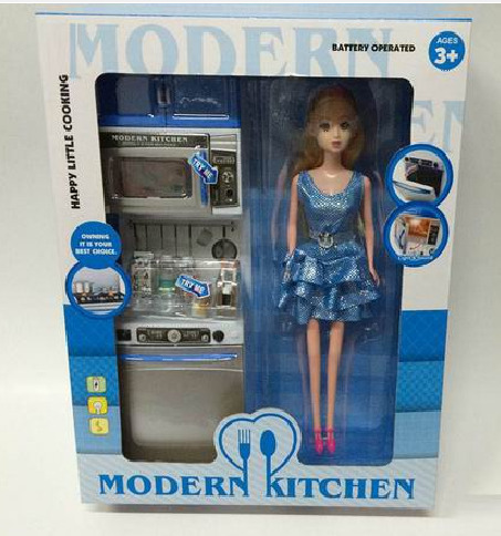 TOY KITCHEN+TOOLS+BARBIE