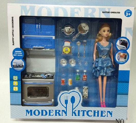 TOY KITCHEN+TOOLS+BARBIE