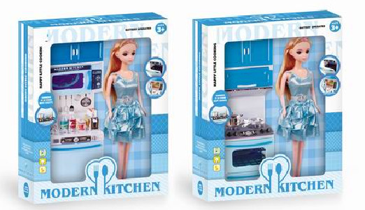 TOY KITCHEN+TOOLS+BARBIE