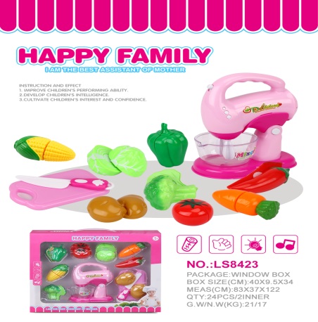 Electric mixer, Fruit play house set 2*AA not included