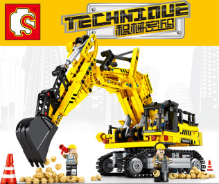 841+PCS; Excavator